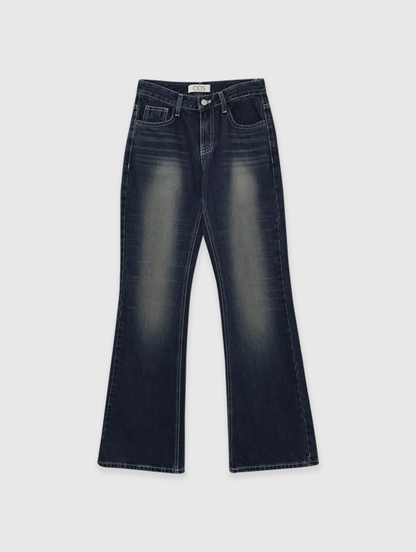 011 DEEP FLARED JEANS