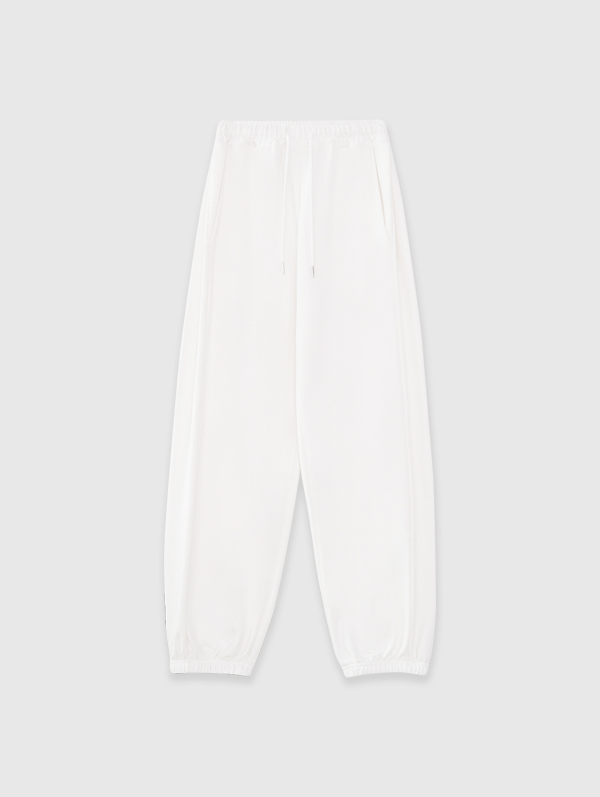 [2nd 예약주문] PINTUCK JOGGER PANTS (WHITE)